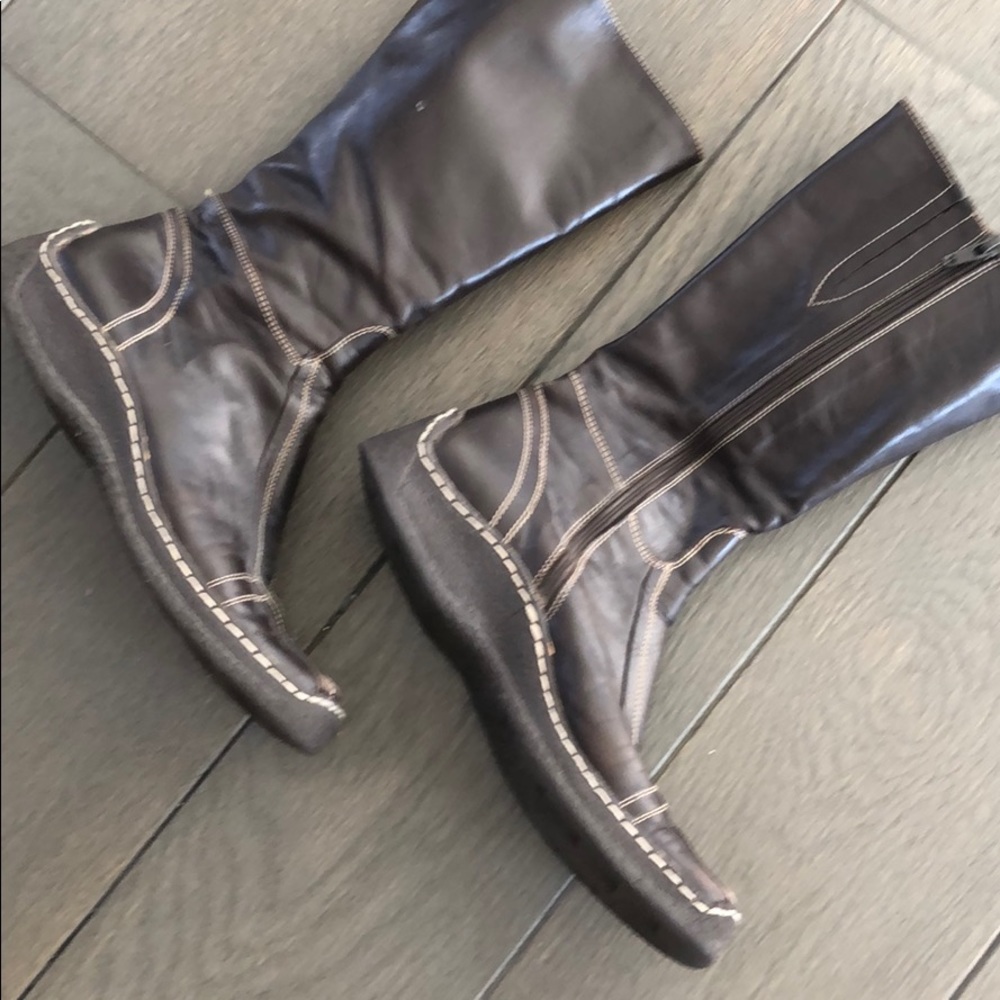❤️ Mugnai Designer Chocolate Brown Boots